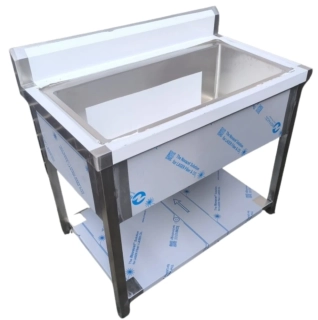 Gastro nerez dřez, 120x60x85 cm