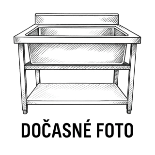 Gastro nerez dřez, 150x60x85 cm